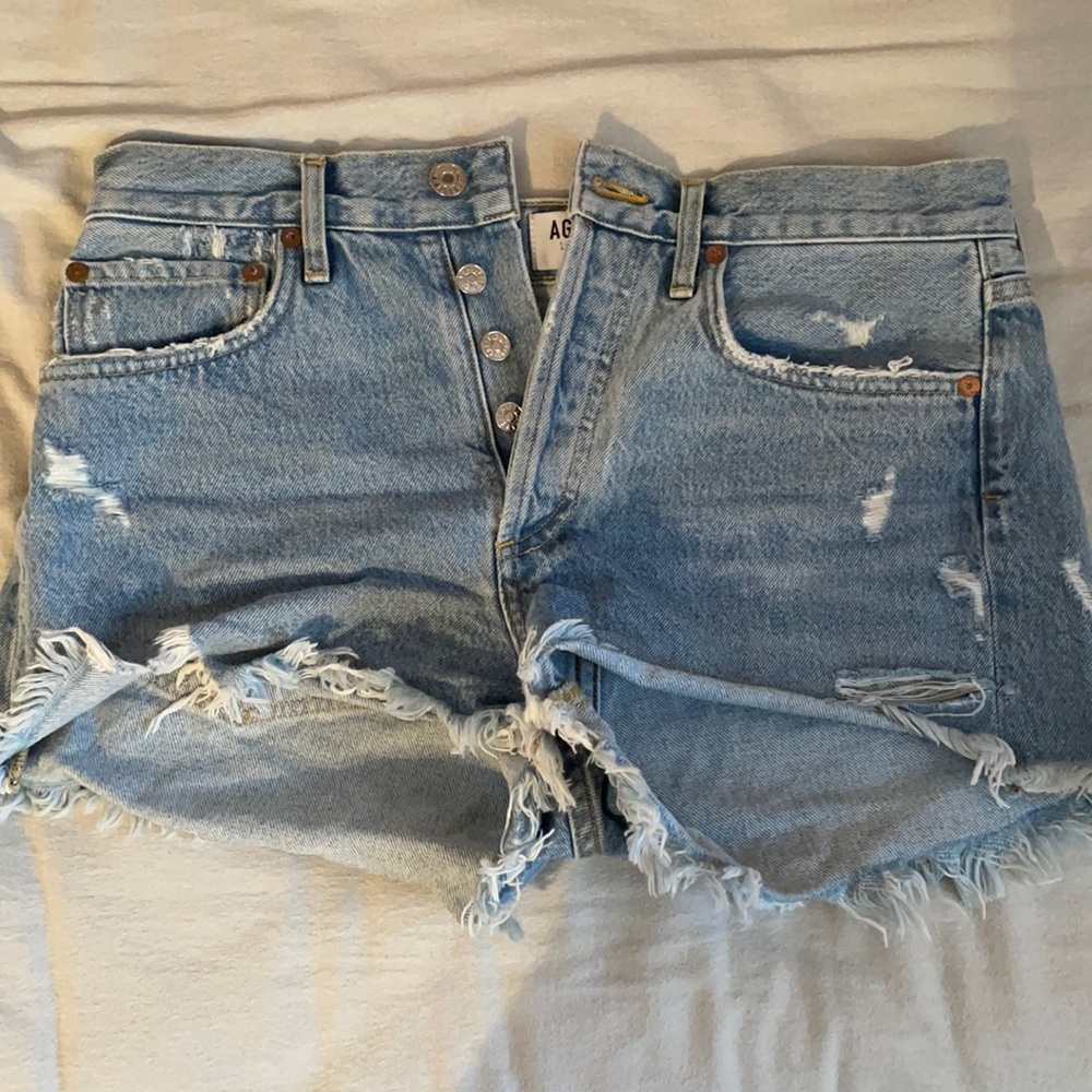 Agolde Parker cut off shorts